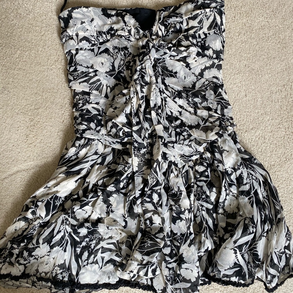 D&G Strapless Mini Dress